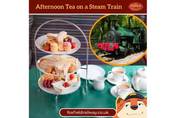 Afternoon Tea at Foxfield Railway