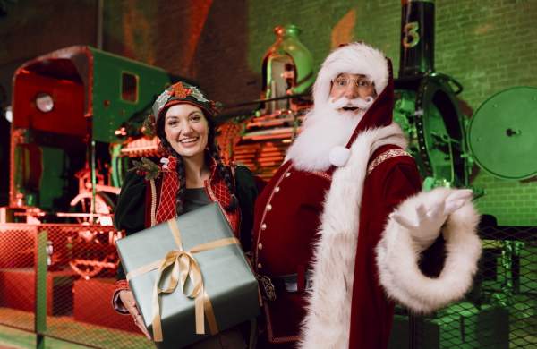 Father Christmas at the Science and Industry Museum