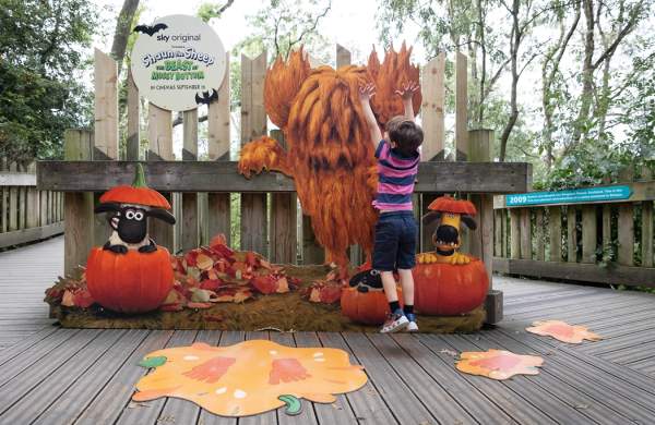 Shaun the Sheep; The Beast of Mossy Bottom Trail at Bristol Zoo Project