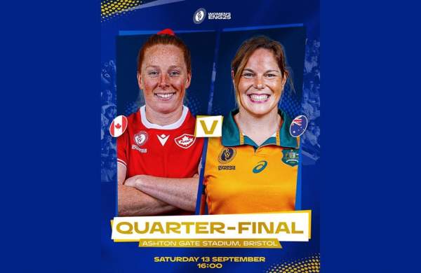 QF2 - Canada vs Australia - Women's Rugby World Cup 2025 at Ashton Gate