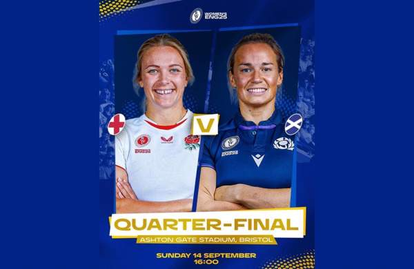 QF4 - England vs Scotland - Women's Rugby World Cup 2025 at Ashton Gate