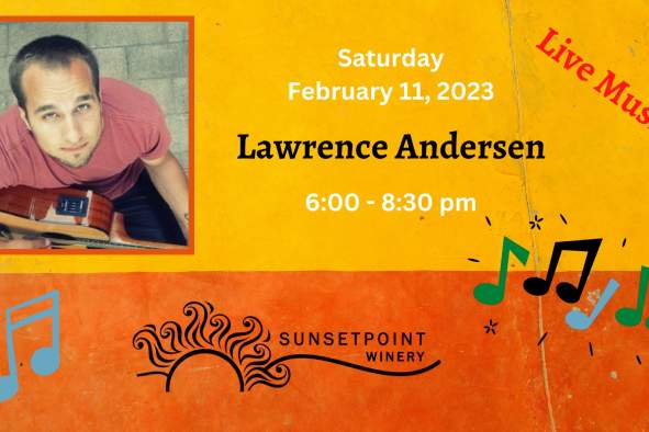 Lawrence Andersen @ Sunset Point Winery