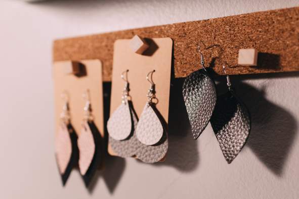 Make Your Own Leather Earrings