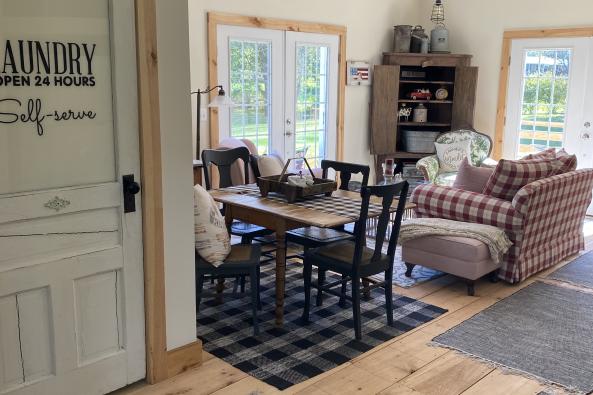 Barn House Sitting Area