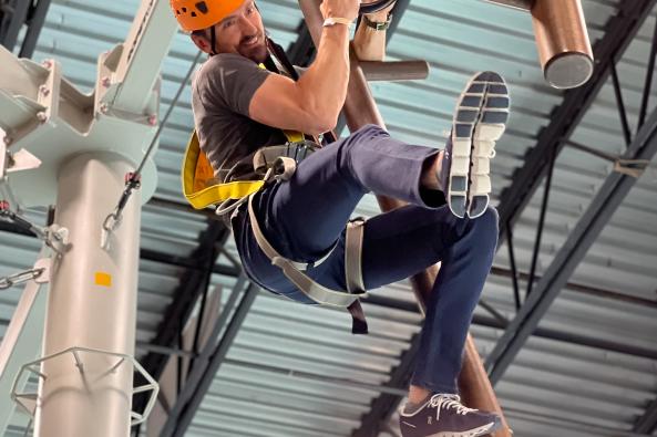 Members Climbing