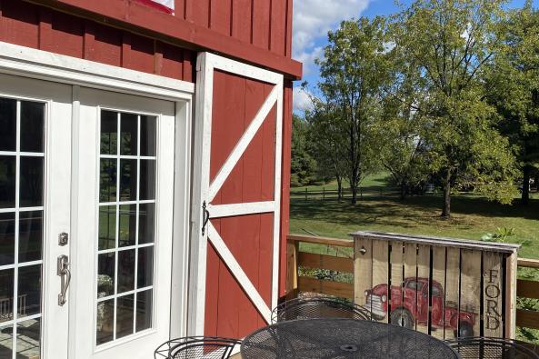 Barn House Deck