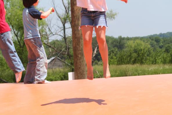 jumping pillow
