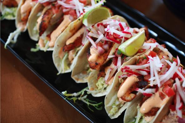 Ford's Wicked Catering - Fish Tacos