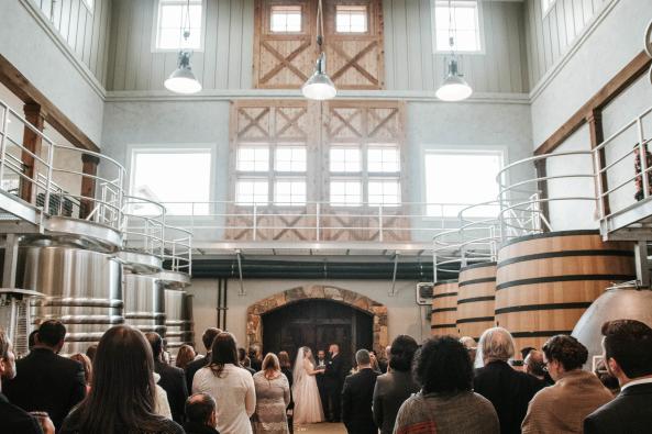 Ceremony at Stone Tower Winery