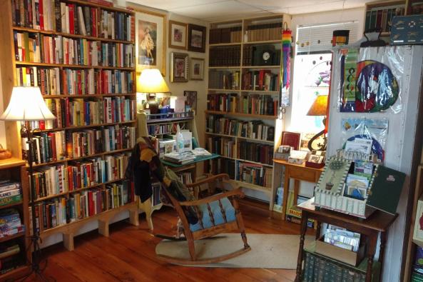 Books and Found Things Interior