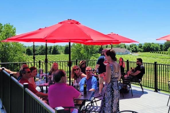 Vineyard View Deck