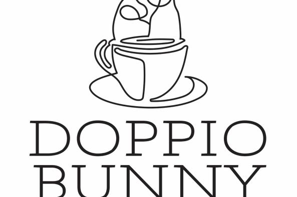 Doppio Bunny Coffee Logo