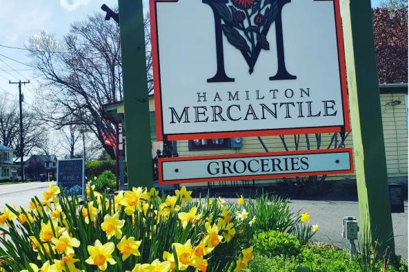Hamilton Mercantile Sign