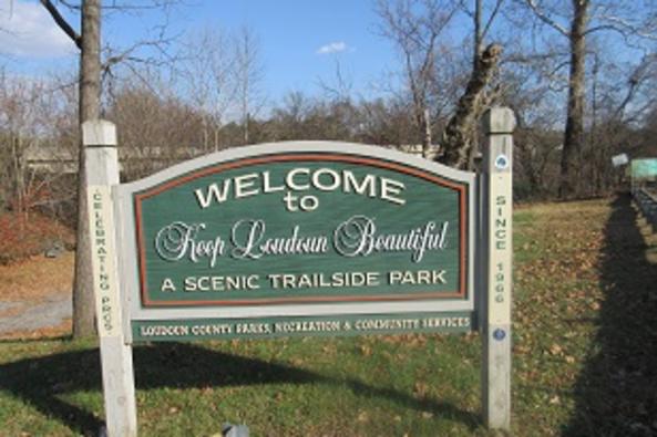 keep loudoun beautiful sign