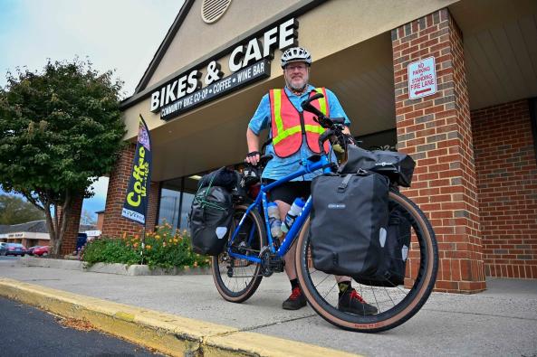 Maverick Cafe Biker