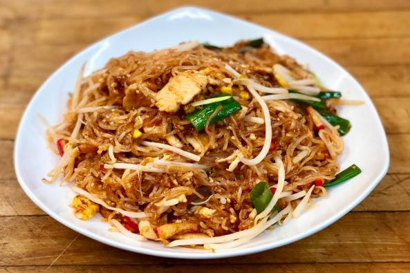 Aiyara Pad Thai Noodles. Must Try!!!!! Most Popular Noodles Dish.