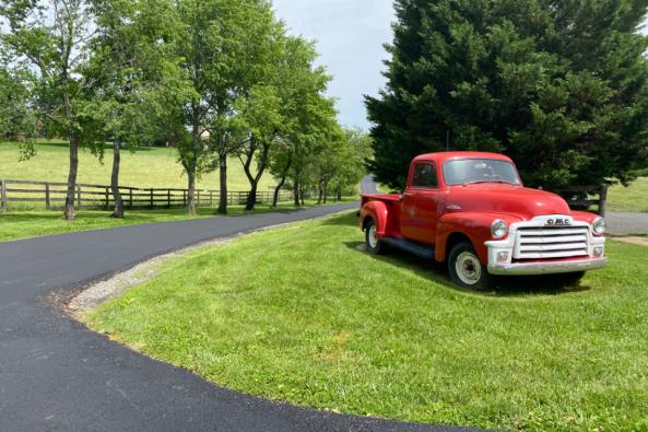 Classic Red Truck