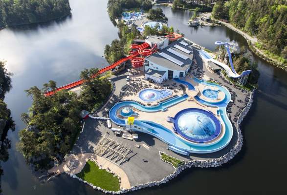 Aqua park in Dyreparken Kristiansand