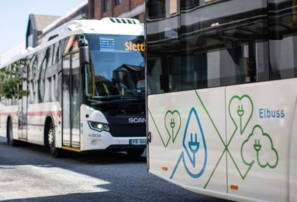 Agder Kollektivtrafikk Buss I Kristiansand