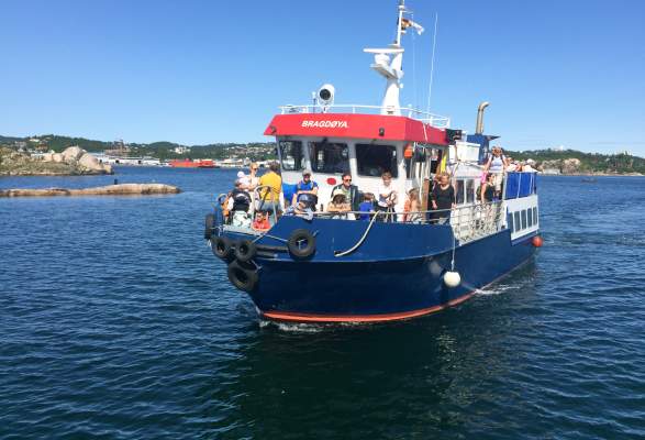Bootsfahrt Mit Der Ms Bragdoya Sommerausflug