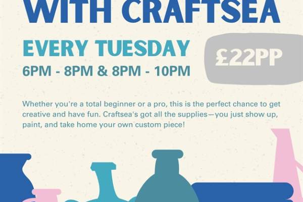 Pottery Painting with Craftsea - 25 Mar