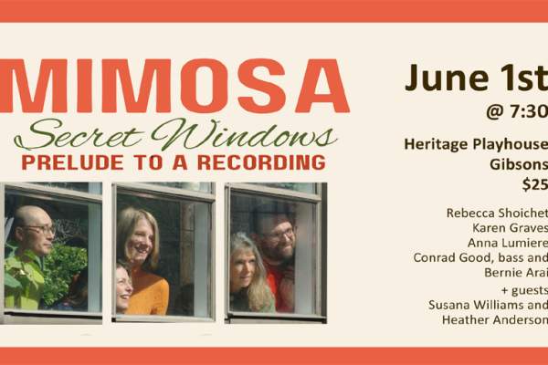 MIMOSA - 'Secret Windows' Prelude to a Recording