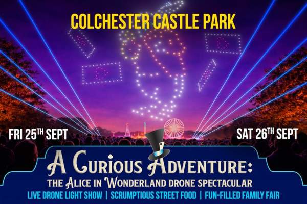 A Curious Adventure: The Alice in Wonderland Drone Spectacular