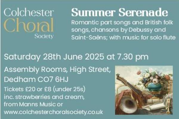 Summer Serenade- Colchester Choral Society