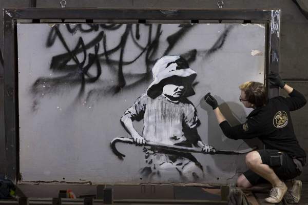 Out of Line: Banksy & The Art of Dissent at The Minories