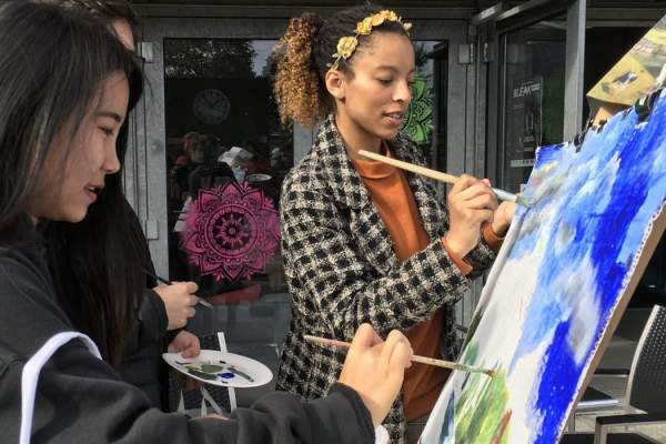 Painting in the Park