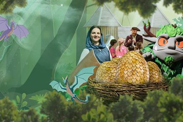 Golden Dragon Egg Hunt at Wyvernwood