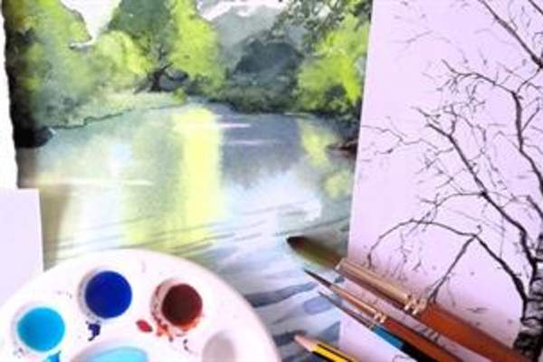 Nature in Watercolours –‘The Woodland in Spring’