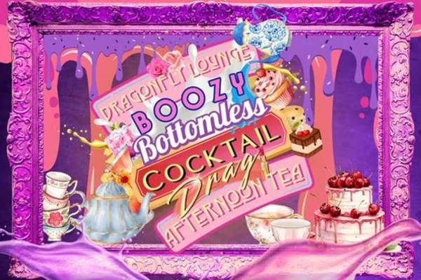 Boozy Bottomless Cocktail Drag Afternoon Tea