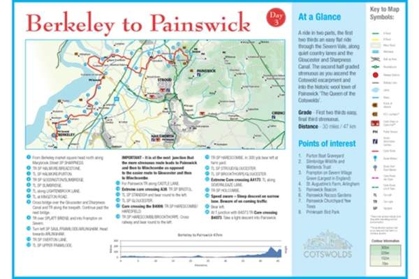 Cycle Tour - Day 3 - Berkeley to Painswick