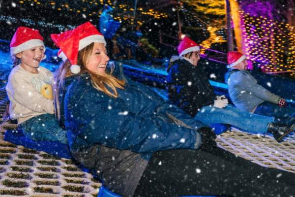 Twilight Tobogganing at Mendip Activity Centre