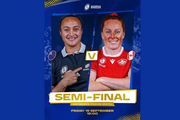 Semi Final 1 - New Zealand v Canada - Women's Rugby World Cup 2025 at Ashton Gate