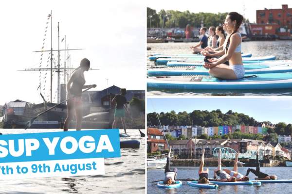 Bristol Balloon Fiesta SUP Yoga Paddle with SUP Bristol