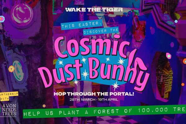 Cosmic Dust Bunny at Wake The Tiger