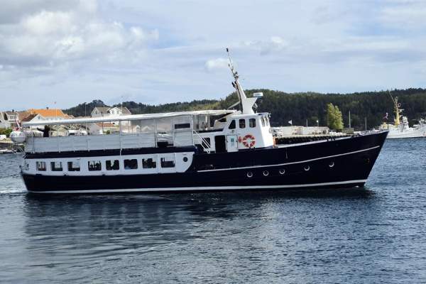 Bootfahrt mit M/S Øya Lillesand - Kristiansand - Lillesand