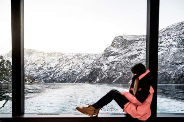 Fjordkreuzfahrt Nærøyfjord