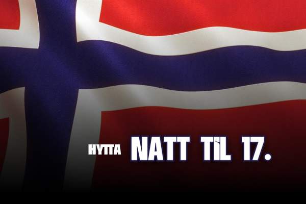 Natt til 17.mai på HYTTA!