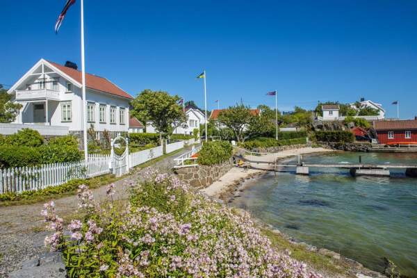 Sykkeltur på Tromøy utenfor Arendal