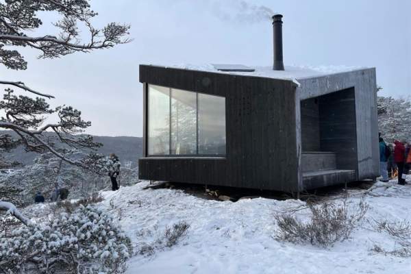 Dagsturhytta Kolåsbu i Birkenes