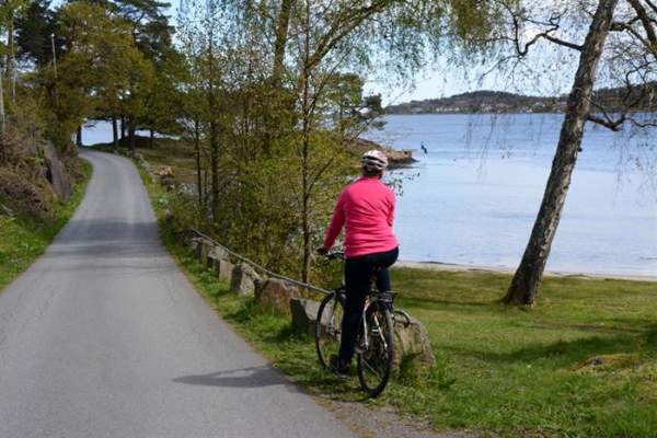 Fahrradtour Arendal - Eydehavn - Buøya