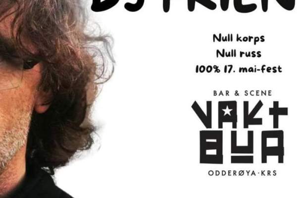 17. Mai med DJ Friendly! Inngang 17. Mai med DJ Friendly