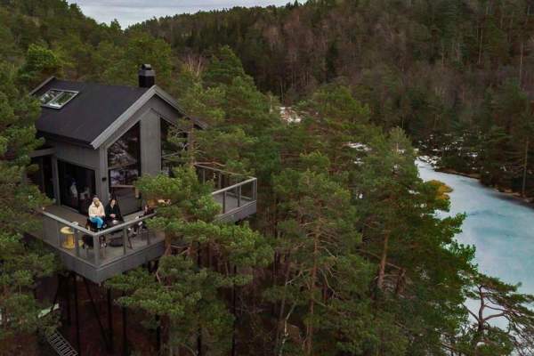 Kristiansand treetop cabins