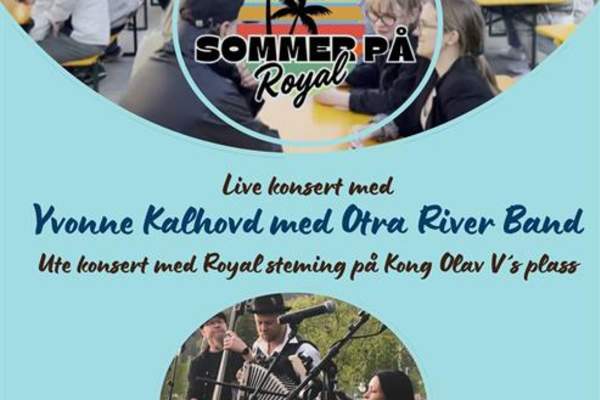 Sommer på Royal med Yvonne Kalhovd og Otra River Band
