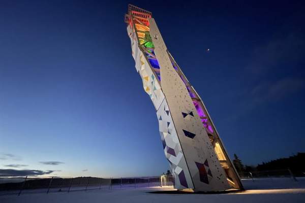 OVER climbing tower in Lillesand