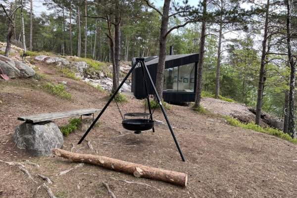 Dagsturhytta Skredderhytta i Flekkefjord