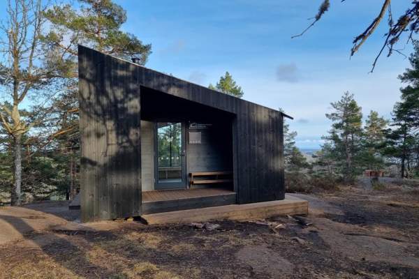 Melåshytta – die Tageswanderhütte in Tvedestrand